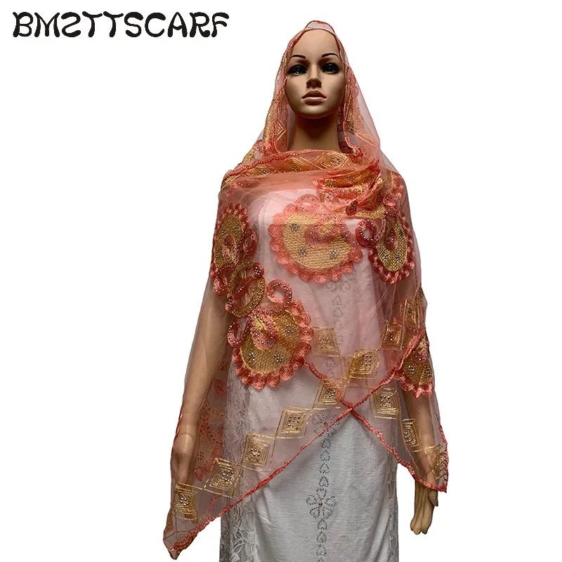 Маленький шарф африканская Женская шаль маленький размер шарф 2,0*0,5 метр для Шали Обертывания BM669 - Цвет: Color 8