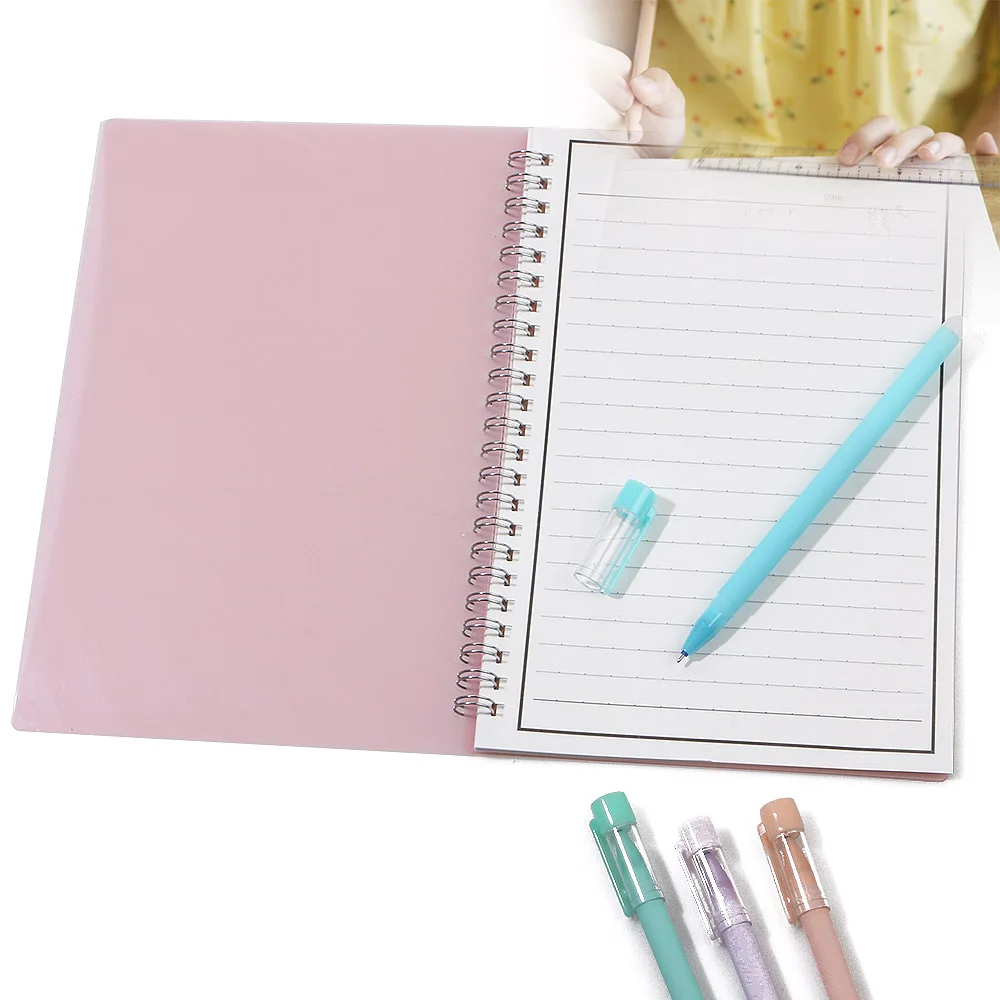 

1PC Vintage Smart Notebook Pen Microwave Hair Dryer And Wet Wipes Erasable Executive Reusable Notebook Diary Book