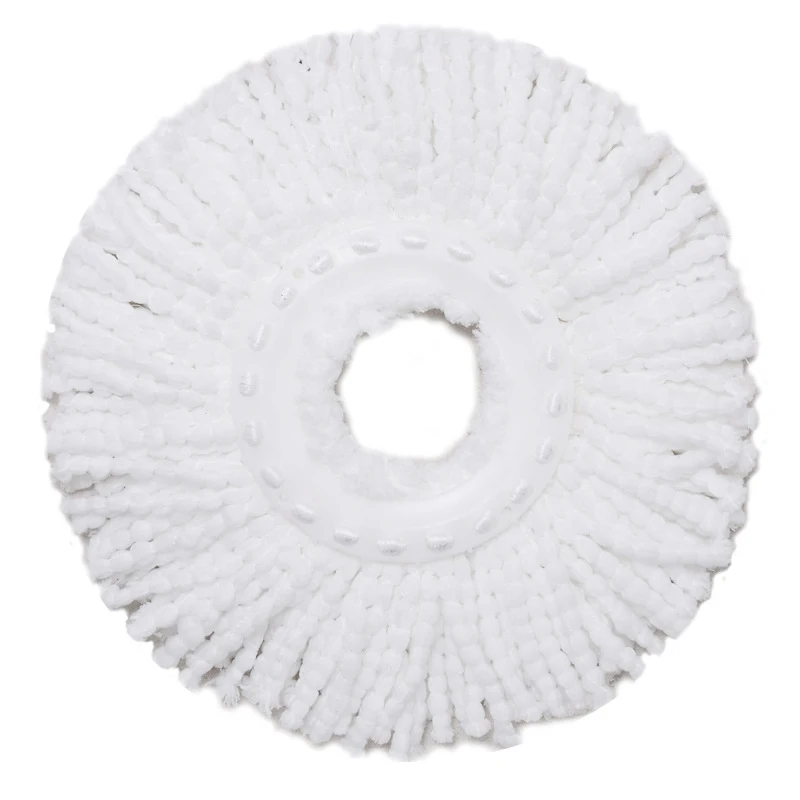 New Arrival !!! 4pcs Replacement Microfiber MopHead Refill for Hurricane rotating 360 degree Spin Magic mop Head quickie back drainer sponge mop refill