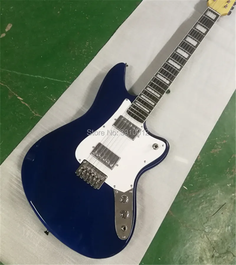 

Factory custom12 strings Jazzmaster Electric Guitar deluxe Jaguar electric guitars blue