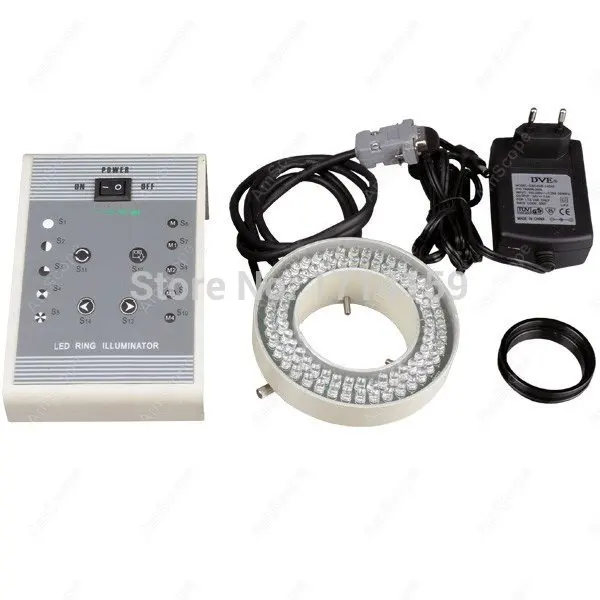 Microscope Illuminator-AmScope Supplies 80-LED 8-Zone Lighting-Direction-Variable Ring Illuminator | Инструменты
