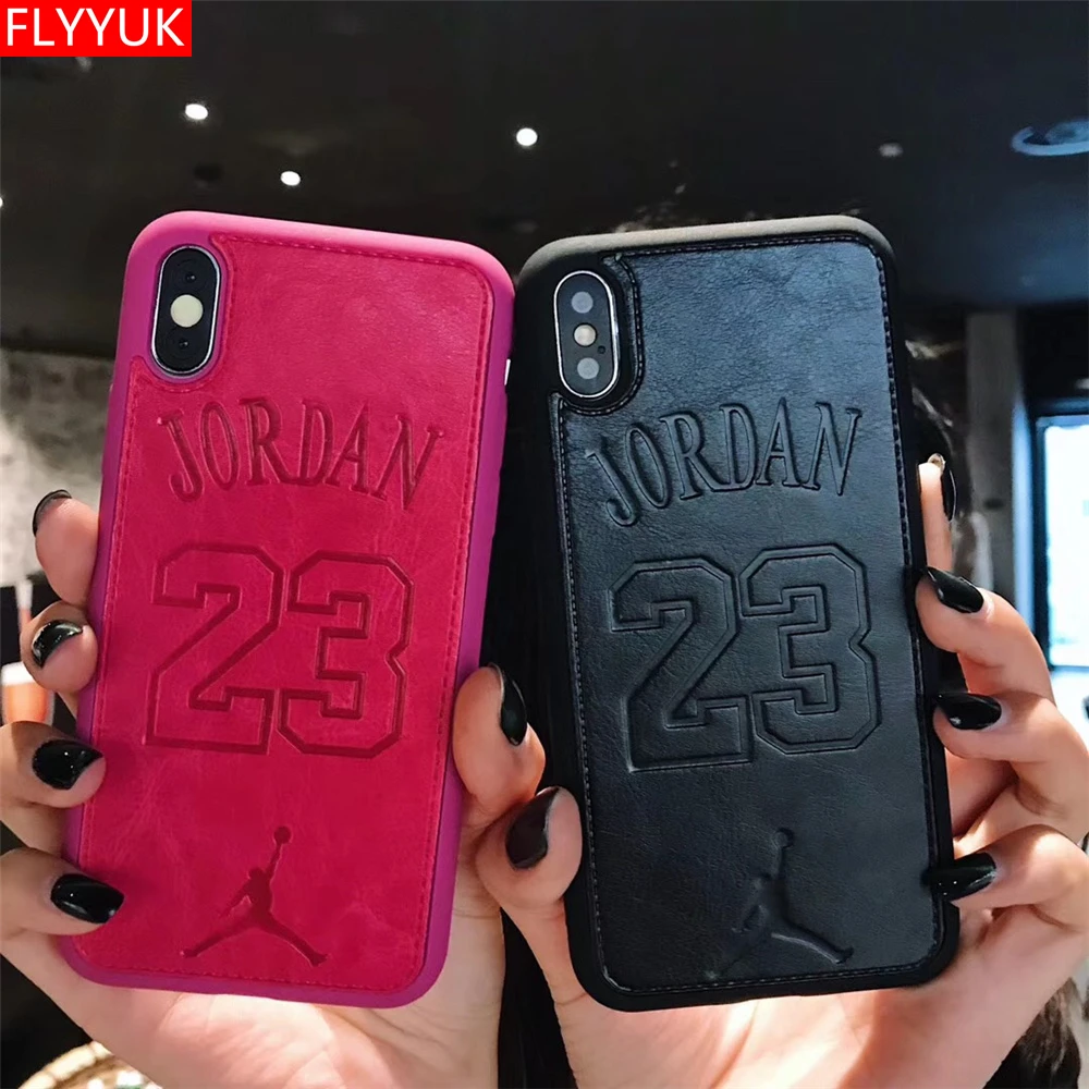 Pendiente rosado Elaborar FLYYUK NBA Jordan Chicago funda para teléfono para Iphone 8 Michael Super  Jordan 23 de baloncesto cubierta para Iphone X 5 5S Se 6 6 S 7 7 Plus|Fundas  ajustadas| - AliExpress