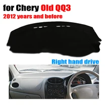 Приборной панели автомобиля охватывает мат для chery старый QQ3 до 2012 года правым dashmat Pad Даш крышка авто приборной панели аксессуары