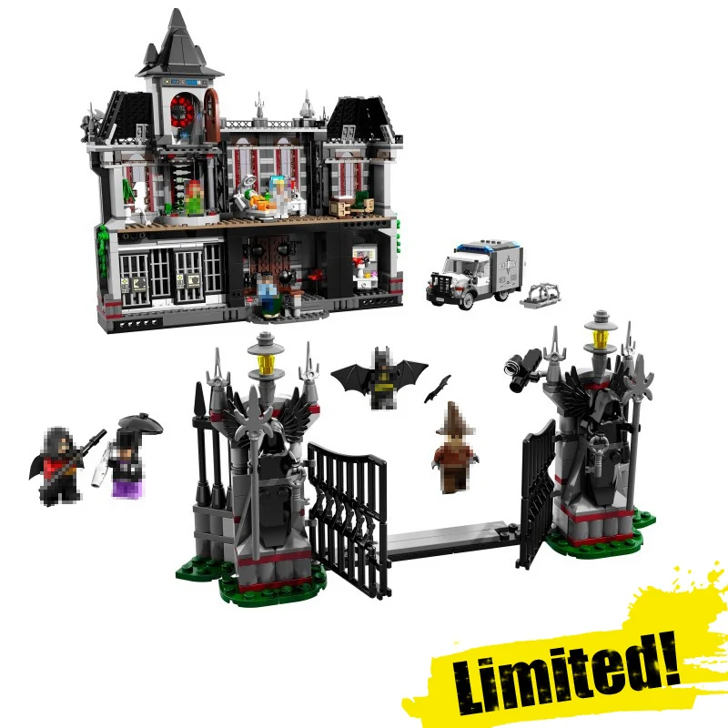 IN STOCK 07044 1685Pcs Super Hero Series The Batman Asylums Set LEPIN Building Blocks Bricks Toys Model Gift 10937 IN STOCK 07044 1685Pcs Super Hero Series The Batman Asylums Set LEPIN Building Blocks Bricks Toys Model Gift 10937