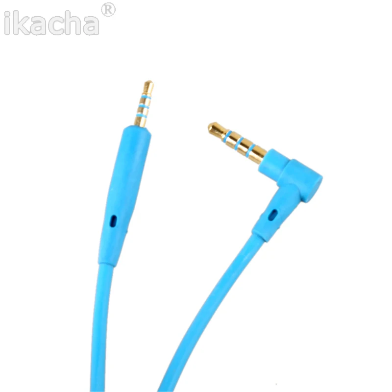Blue Replacement Audio 2.5 to 3.5mm Cable For Bose Quiet Comfort QC25 (2)