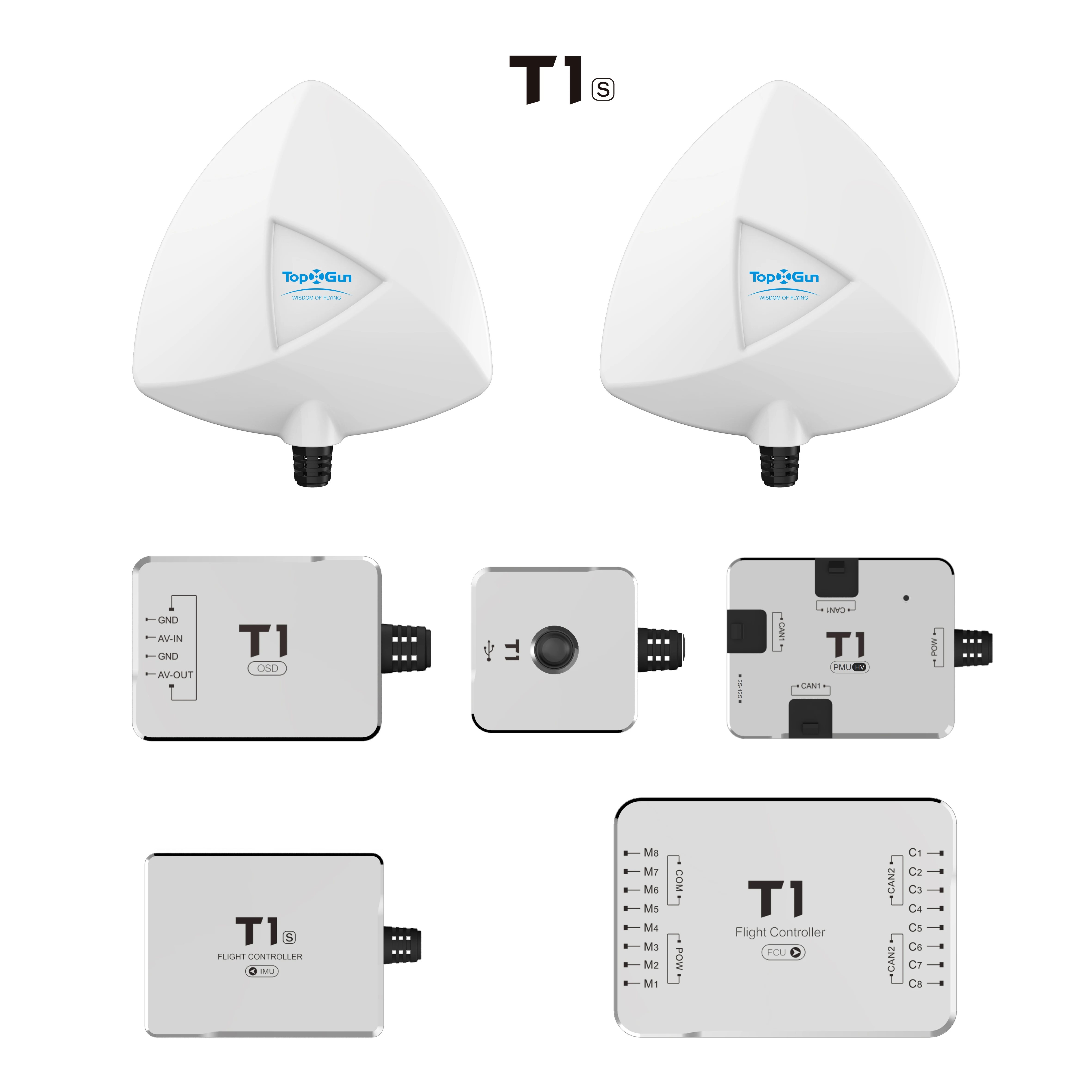 

T1-s rotors flight controller