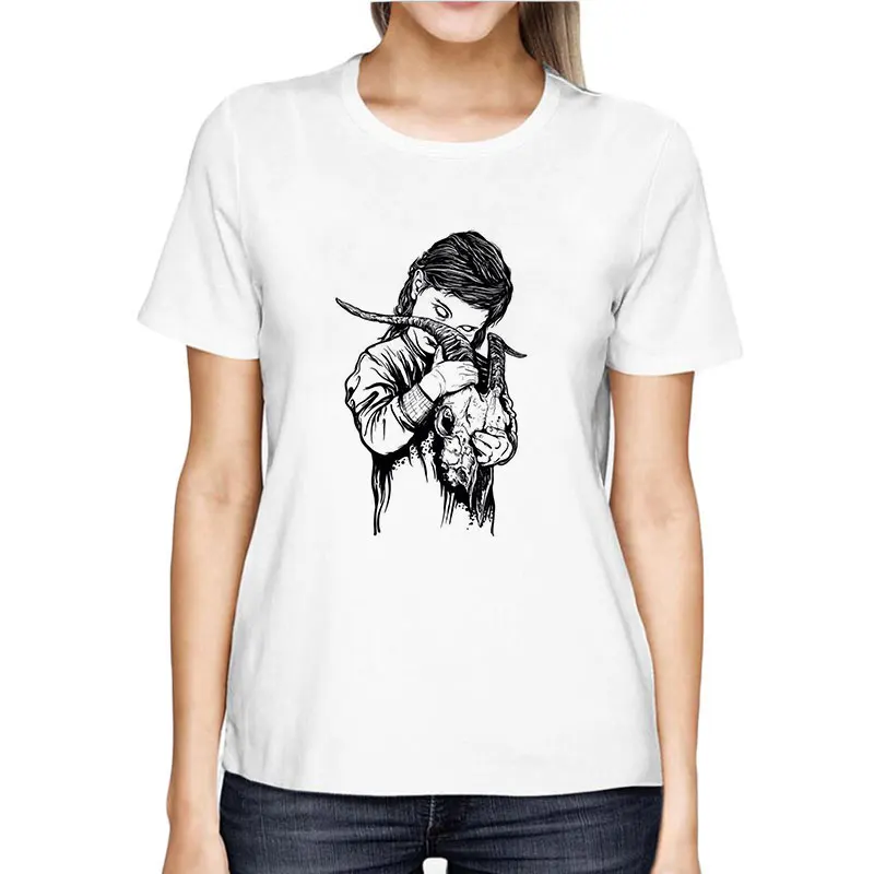 

CZCCWD Woman Fashion 2019 Summer New Gothic Aesthetic Harajuku Streetwear Female T-shirt Chinese Peking Opera Vintage T Shirt