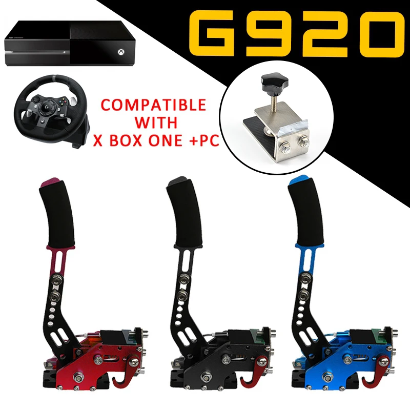 US $110.19 Ps4Pc G27G29G920 T300rs Logitech Brake System Handbrake Usb Hand BrakeClamp For Racing Games 2019 Auto Replacement Parts