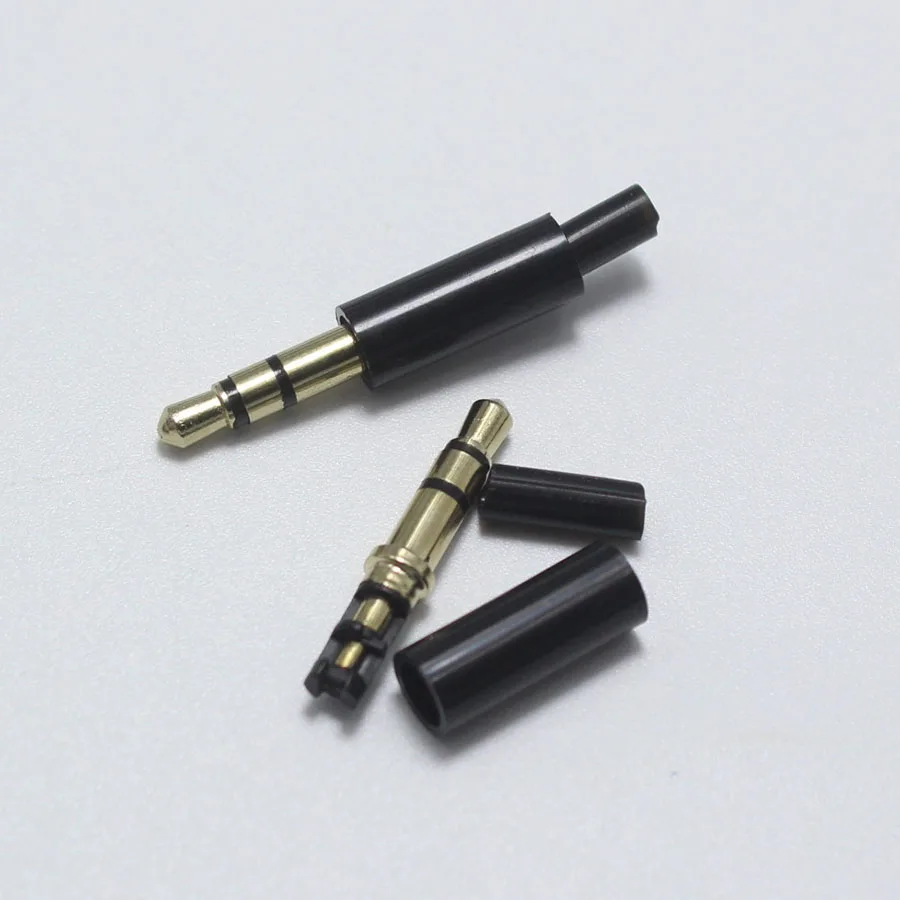 4 шт. мини стерео гарнитура EClyxun 3 5 мм 3/4/5 полюса|connector 3.5|pole connectors4 pole 3.5mm connector |