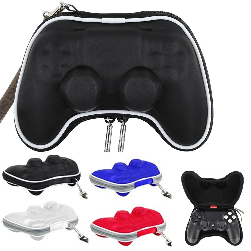 

Game Accessories Protective Travel Carry Pouch Bag Case Accessory for Sony Play Station 4 PS4 Controller Gamepad w/ Wrist Strap