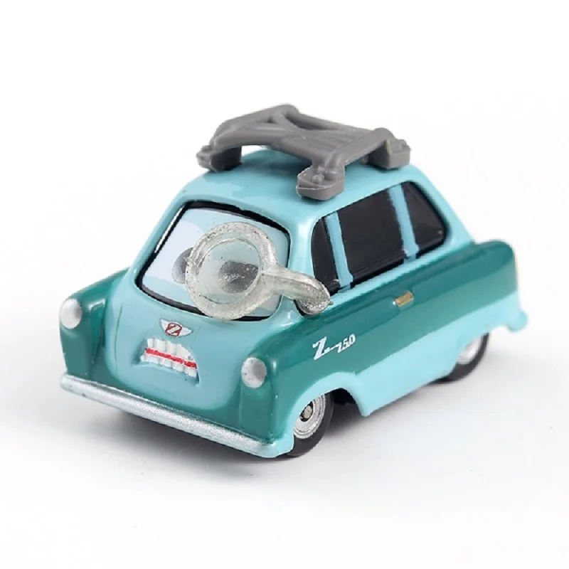 Disney Pixar тачки гонщик король цыпленок Хикс Dinoco Молния Маккуин металлическая игрушка автомобиль для детей подарок 1:55 Рождественский подарок - Цвет: 31