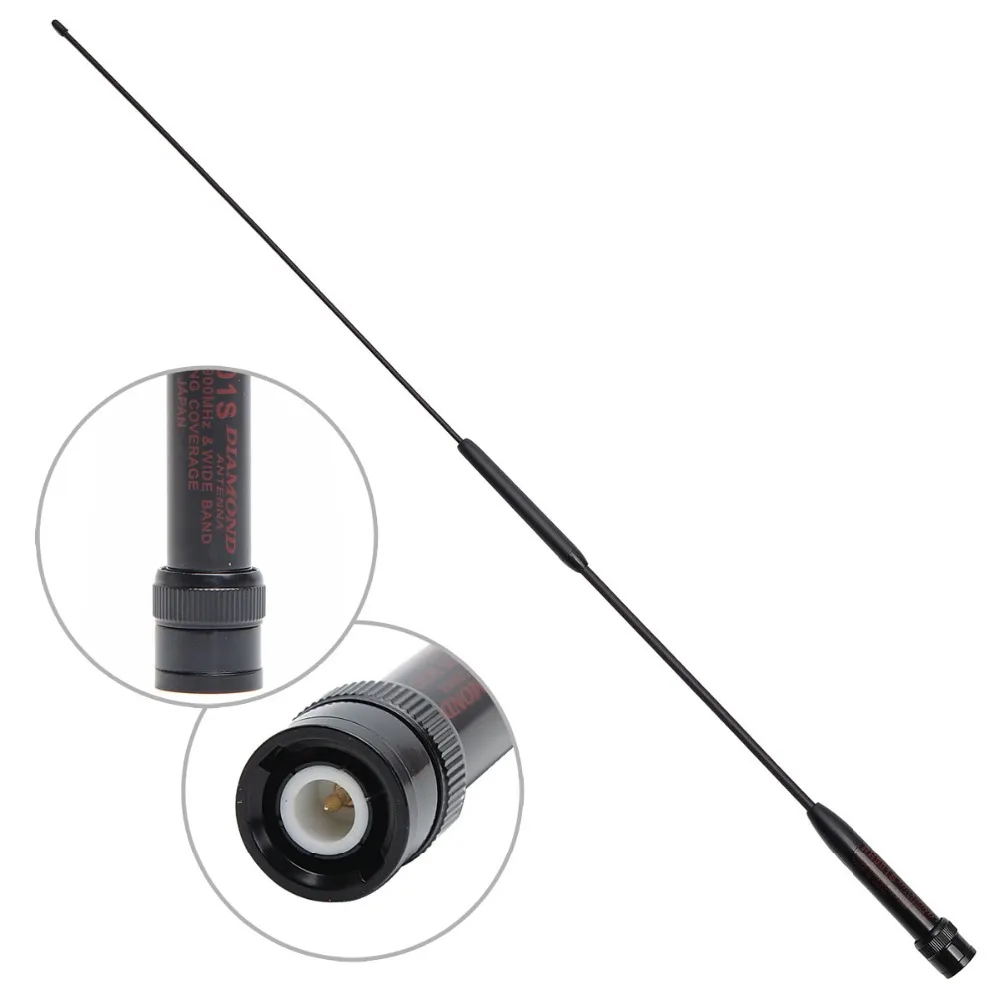 

Diamond RH901S BNC Dual Band 144/430/MHz wide Band Antenna For Kenwood ICOM Walkie Talkie Two Way Radio