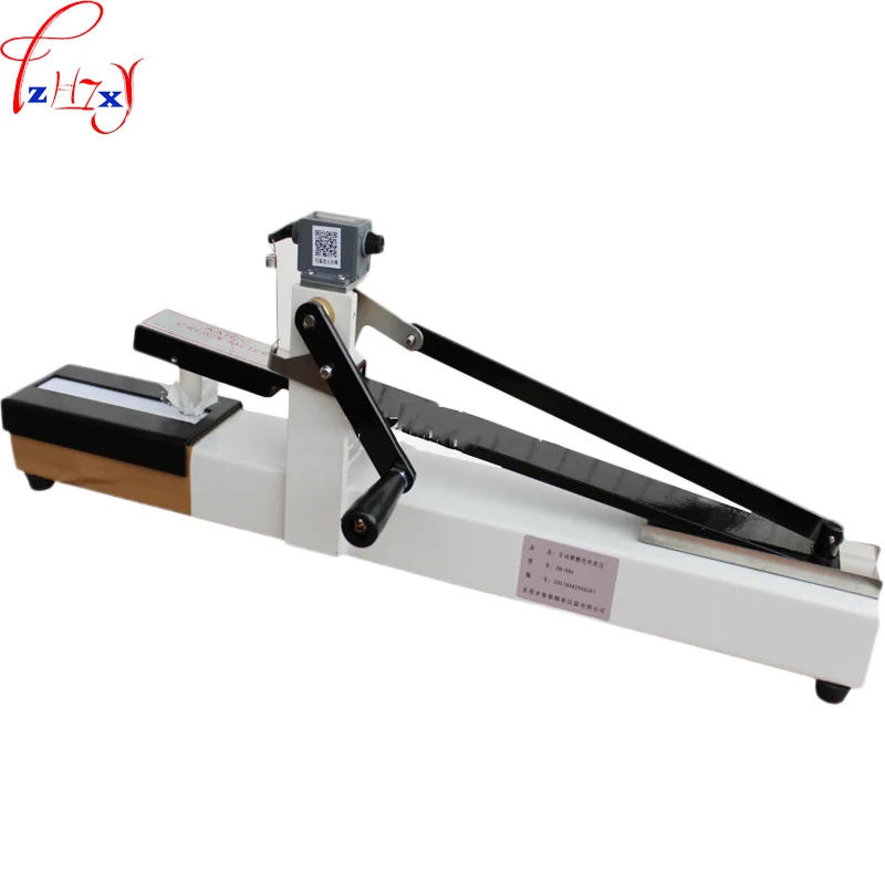 

1pc Dry wet rubbing friction color fastness test machine ZQ-006 manual fabric color fastness detector equipment
