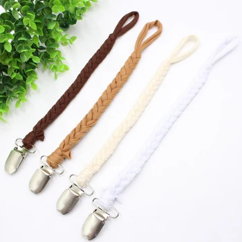 

Baby Infant Toddler Dummy Pacifier Spring Soother Nipple Clip Chain Holder Strap For Infant Baby Feeding