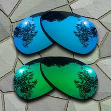 Небесно-голубые и нефритовые зеленые солнцезащитные очки поляризованные Сменные линзы для Oakley Crosshair S