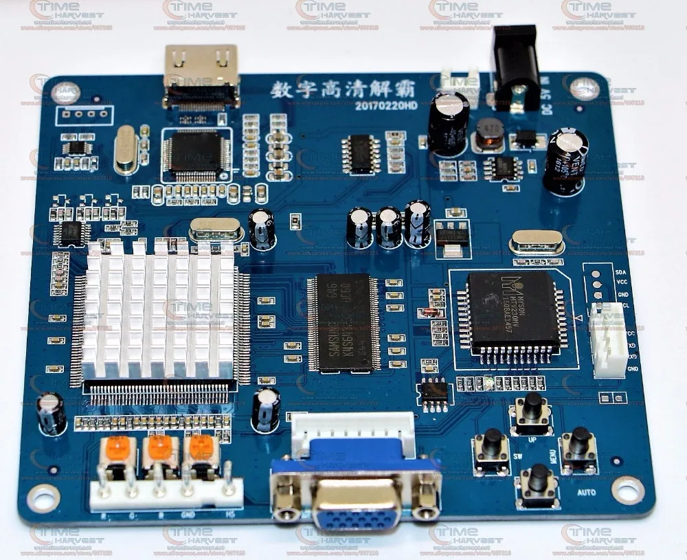 Бесплатная Доставка Новое поступление CGA to HDMI конвертер RGBS/cga/EGA к HDMI преобразования печатной платы для HD монитор аркадная игра машина