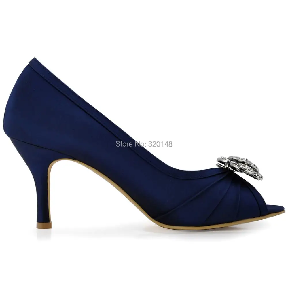 Aliexpress.com : Buy Women Summer Dress Shoes Peep Toe EP2094AF Aliexpress.com : Buy Women summer Dress Shoes Peep Toe EP2094AF Navy Blue High Heel Rhinestones Shoes Clips Prom Evening Pumps from Reliable Women's Pumps ... - Aliexpress.com : Buy Women Summer Dress Shoes Peep Toe EP2094AF