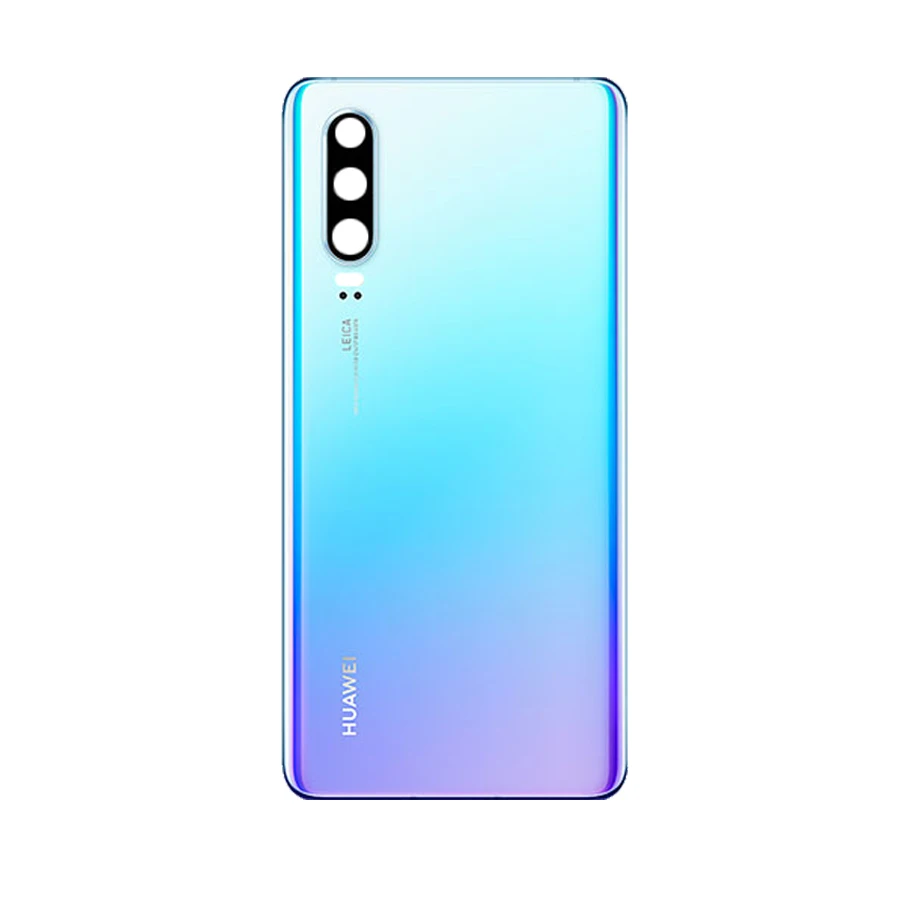 Huawei P30 Задняя крышка батареи Задняя стеклянная дверь Корпус чехол ELE L09 L29 для huawei P30 Pro крышка батареи с клеем VOG L04 - Цвет: p30 Breathing Crysta