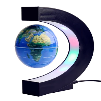 

2018 NEW LED Globe World Map Floating Magnetic Levitation Antigravity Magic Desk Lamp For Gift Home Decoration