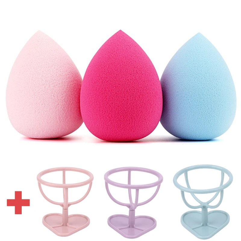 

Makeup Sponge Set Foundation Powder Concealer Cream Cosmetic Puff Super Soft Smooth Make up Sponge Blender with Sponge Holder