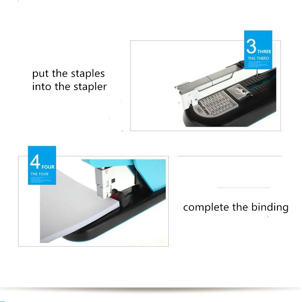 Kw-5006 сохранить силу степлер тяжелый переплет степлер 130 листов емкости степлер металлический степлер Хороший Офис Помощник