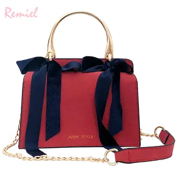 

simple Fashion Female Tote bag 2018 Quality Matte PU Leather Women's Designer Handbag Metal Hand Chain Shoulder Messenger bags