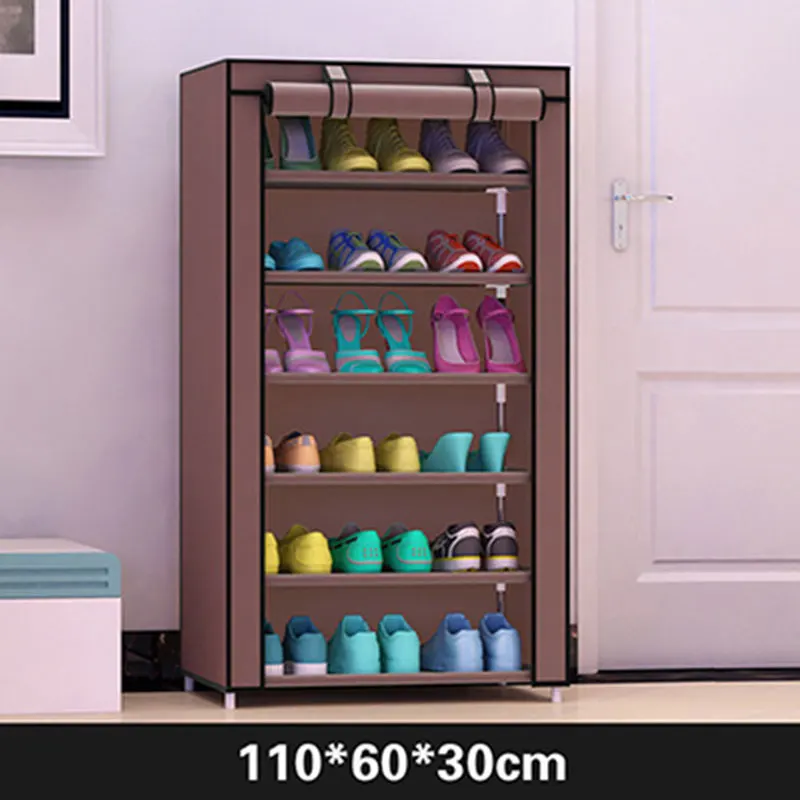 Thicken Non-woven Cloth Seven Layers Dustproof Shoe Cabinet Creative DIY Assembly Shoe Storage Shelf Simple Shoe Rack Furniture