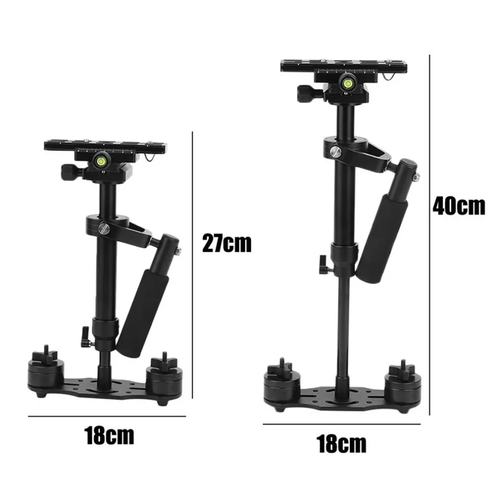 S40 40 см Профессиональный Ручной Стабилизатор Steadicam для камеры стабилизатор цифрового видео для Canon Nikon sony DSLR Mini Steadycam