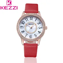 KEZZI K1181 Marque De Mode Femmes Montre-Bracelet Dames De Luxe Casual Quartz Montre Relogio Feminino Cadeau KZ86