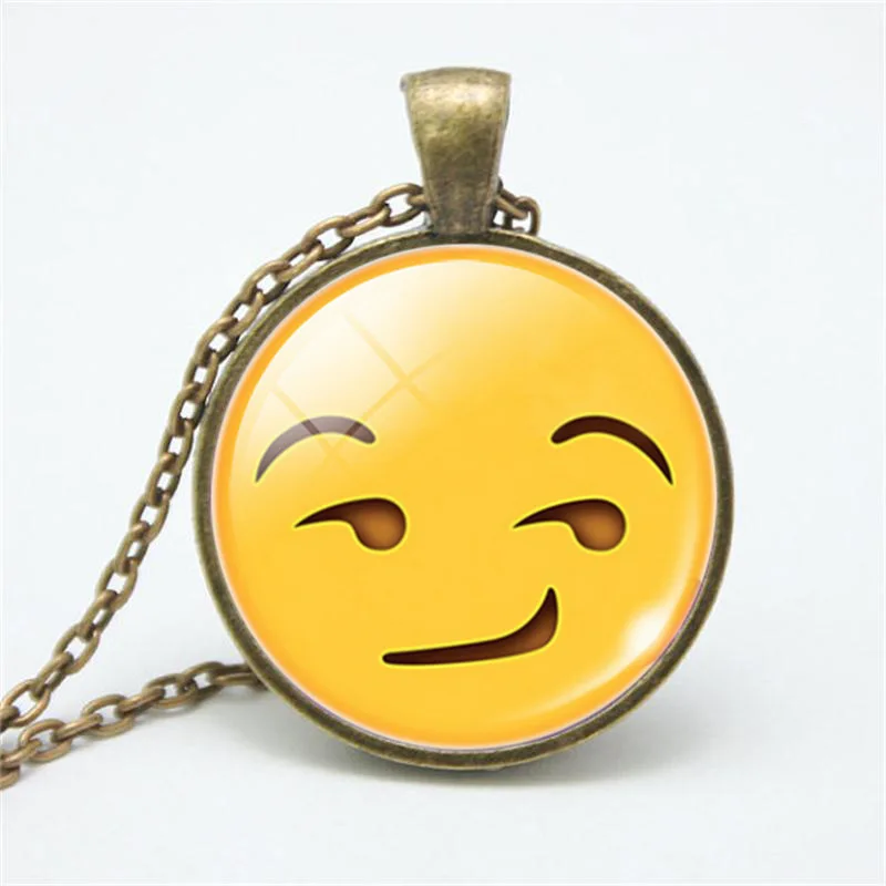 Buy Emoji Necklace Baby Girl Princess Cute Complacent