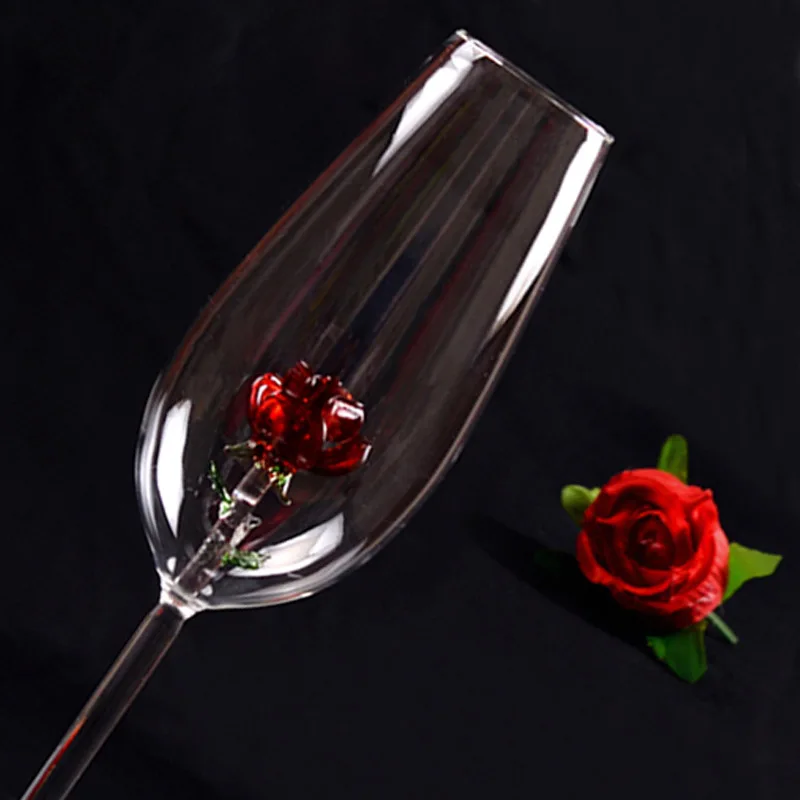 O. RoseLif роскошный креативный подарок на день Святого Валентина, бокал для вина, чашка для шампанского, свадебная посуда для бара, кухонные инструменты, вечерние принадлежности
