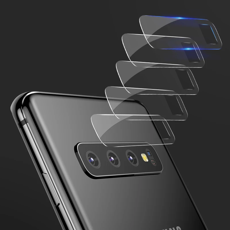 Benks KR 0 15 мм 2 шт Защита объектива камеры для samsung Galaxy S10 + закаленное стекло задняя