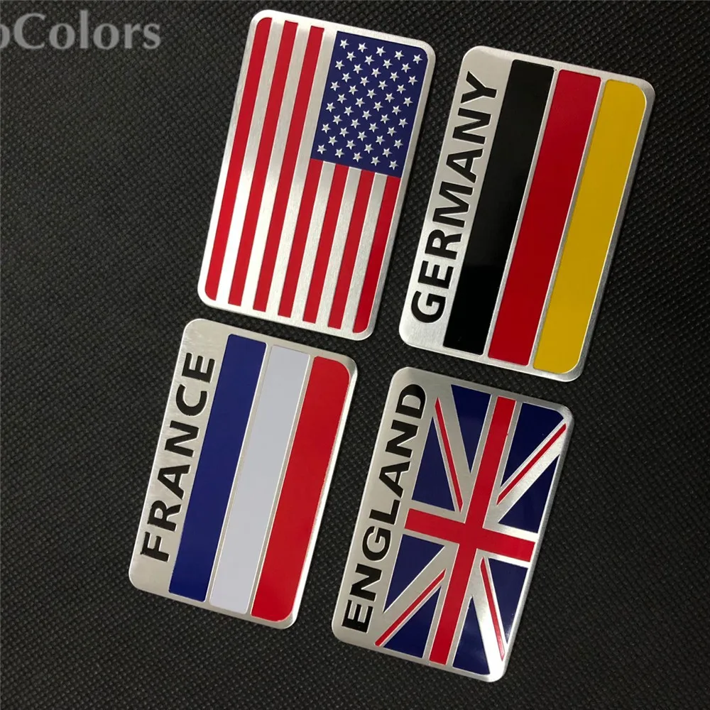 

DoColors Car-Styling National Flag Stickers For Chevrolet Matiz Malibu Volt Camaro Cobalt Orlando Spark EPICA