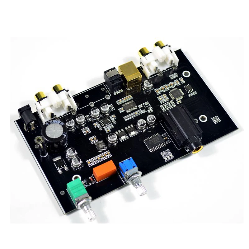 ЦАП PCM5100 MS8416 оптическая USB Вход NE5532 OP декодер доска 24bit 192 K с громкости звука