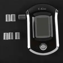 Портативный тестер для алкоголя с ЖК-дисплеем Цифровой алкотестер алкогольный Алкотестер анализатор автомобильный привод безопасности