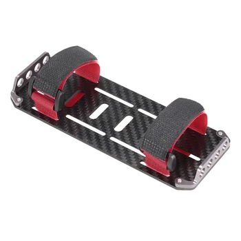 

Axial Easy Install Scale 1:10 Toy DIY Simulation RC Crawler Car Universal Tray Battery Mounting Plate Parts Carbon Fiber Durable