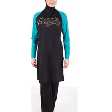 Hajib/одежда для плавания Мусульманский купальник с полным покрытием, мусульманская одежда для плавания
