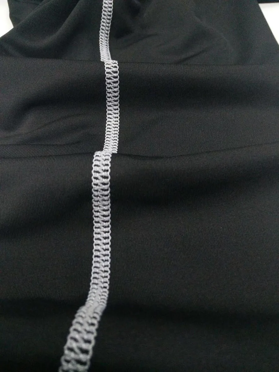 Новые модные мужские брюки тонкие обтягивающие 3D печать быстросохнущие компрессионные чулки фитнес брюки «ММА» Швейные чулки
