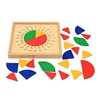 Baby Toys Circular Mathematics Fraction Division Teaching Aids Montessori Board Wooden Toys Child Educational Gift Math Toy ► Photo 2/6