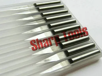 

Tungsten Carbide PCB Engraving Bit CNC Router Cutters for Wood 3D Endmill Milling Machine Tools Accessories 20 Angle 4*0.07MM