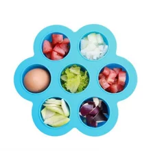 7 отверстий лоток для льда Многофункциональный самодельный лед производитель еды класс детской посуды дополнительный ящик для хранения еды