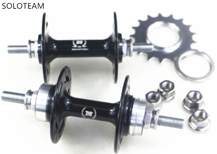 20/24 Novatec A565SBT A566SBT с фиксированной передачей велосипедные ступицы solobiycle soloteam Fixie