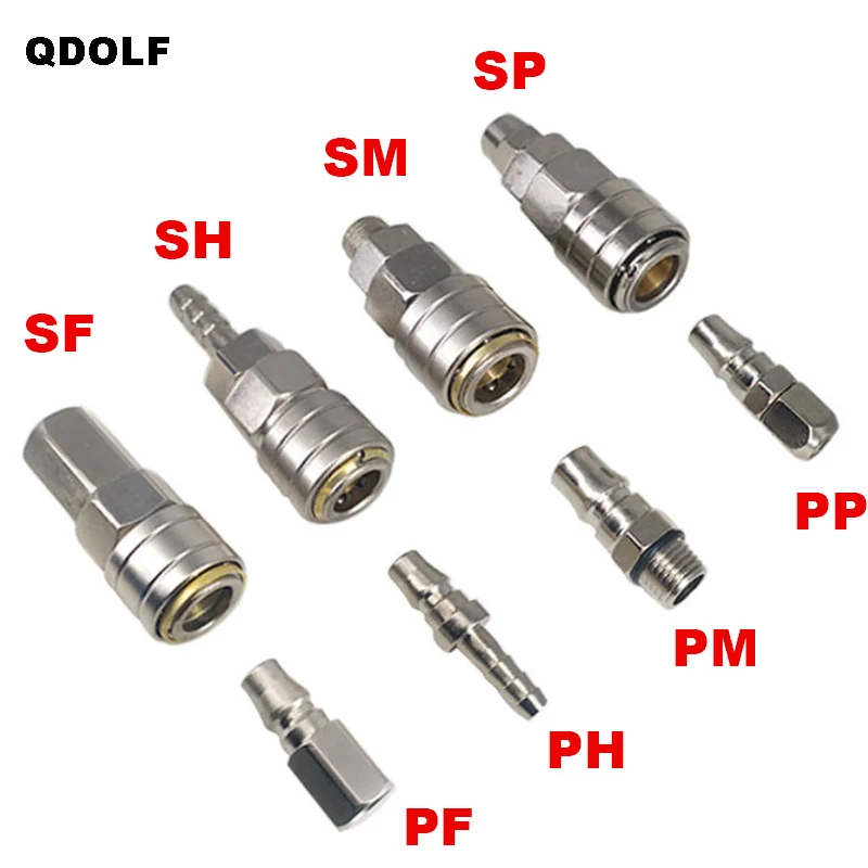 PP 20 30 40 C Type Self Locking Quick Coupling Pneumatic Fast Air PP 20 30 40 C Type Self Locking Quick Coupling Pneumatic Fast Air