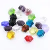 ZHUBI 20PCS 14MM Charms Crystal Snowflower Bead Hanging Hole Pendant Loose Beads Jewelry DIY Craft For Necklace Making ► Photo 1/6
