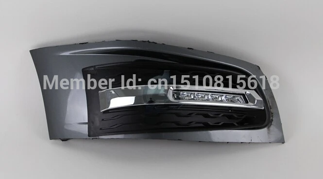 

for Chevrolet Cobalt DRL 2013-2014 signal driving fog lamp cover 1W LED lights  Auto Lighting Style Led Daytime Running Light