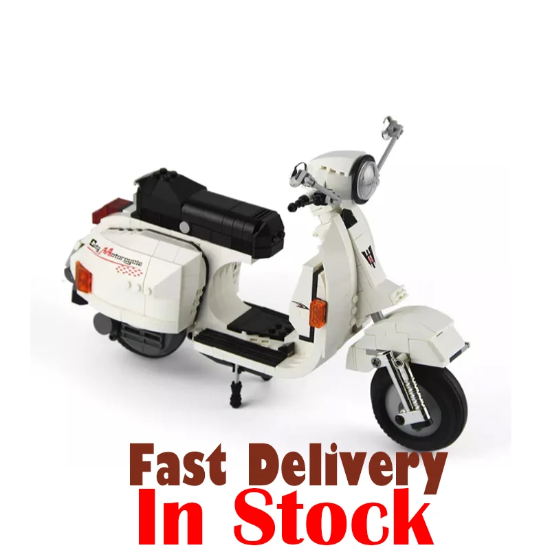 

XingBao 03002 Vespa P200 Moto Creative Creator Building Blocks Bricks Toys Enlighten For Boys oyuncak Compatible with legoINGly
