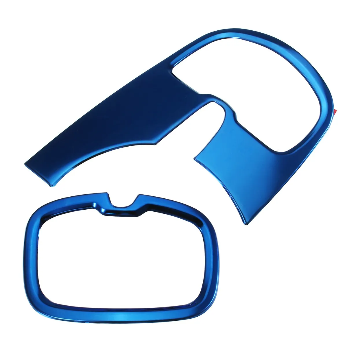 1 Set Car Stying Chrome For Kia Rio 4 K2 2017 2018 Air Outlet Circle Cover Interior Mouldings Decoration Frame