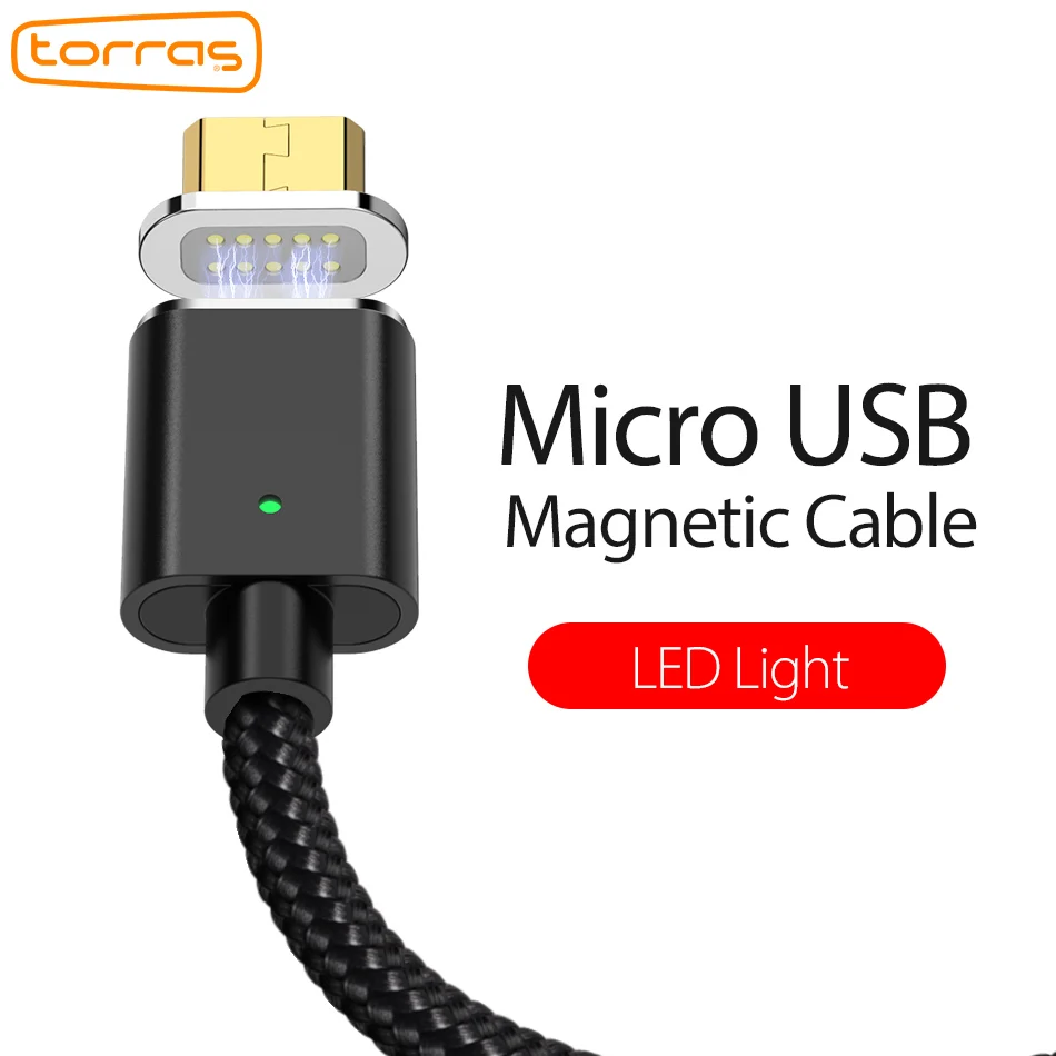 TORRAS Magnetic Micro USB Cable Magnet Charger Charging