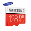 Samsung micro sd карты памяти evo + 128 гб 100 МБ/с. sdxc c10 u3 UHS-I MicroSD TF Карта Плюс 128 Г Класса 10 Класса 3 100% оригинал карта памяти микро сд для телефона карта памяти micro sd карта памяти для телефона ► Фото 1/6