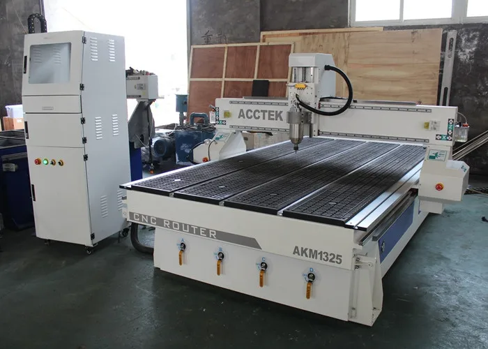 AKM1325 cnc router cut 6mm aluminum